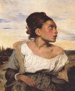Eugene Delacroix, Orphan Girl at the Cemetery (mk45)